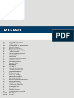 MTS 6531 User Manual - 2019-10-31 - 0