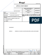 Chemical Cleaning and Steam Blowing Application Sheet Rev.1