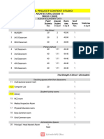 PROGRAMME School Requirements-Spaces