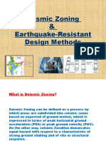 Seismic Zoning & Earthquake-Resistant Design Methods