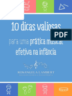 Para Uma Prática Musical Efetiva Na Infância