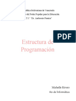 Estructuras de Programacion