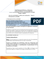 Guia de Actividades y Rúbrica de Evaluación Paso 3 - Pensamiento Contable