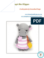 Yupi The Hippogirl Crochet Patternby Gurumiland Design