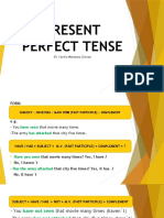 Present Perfect Tense