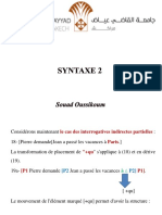 La Syntaxe s6