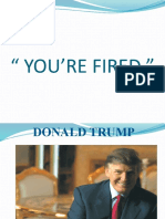 You'Re Fired