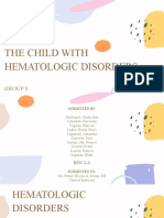 The Child With Hematologic Disorders