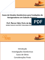 Apresentacao GeoNE Prof - Marcos Fabio Porto de Aguiar