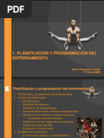 Planificación y Programación Del Entrenamiento