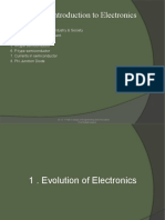 Unit 1 Intro To Electronics