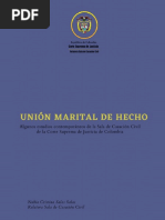 Unión Marital de Hecho Algunos Estudios Contemporáneos P 1