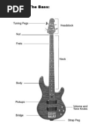 Parts of The Bass:: Tuning Pegs Headstock