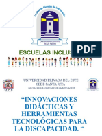 Presentacion - Innovacion Educativa Con Uso de Tic e Inclusión