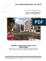 Proyecto de Agua Potable San Pedro