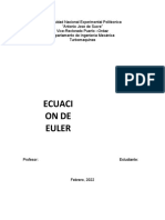 Ecuacion de Euler