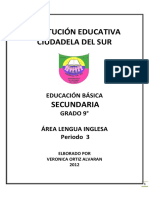 Guias 3er Periodo Resignificada Grado 9