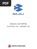 Manual de Partes - Platina 125 - Boxer 125