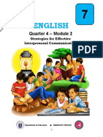 English: Quarter 4 - Module 2