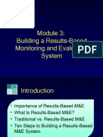 Building A Results-Based Monitoring and Evaluation System: Ipdet