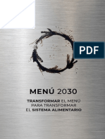 Menu2030 Transformar El Menu para Transformar El Modelo Alimentario