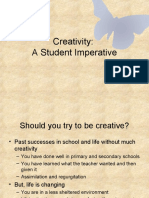 06 Creativity A Student Imperative