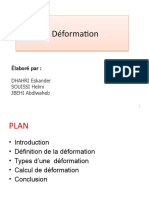 Présentation Déformation