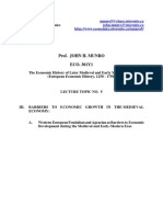 Prof. John H. Munro ECO. 301Y1: Munro5@chass - Utoronto.ca John - Munro@utoronto - Ca