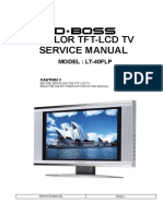 D.boss Lt-40flp Service Manual