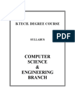 MG University BTech Computer Science SYLLABUS