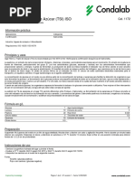 Agar Hierro y Triple de Azúcar (TSI) ISO: Industria Regulaciones