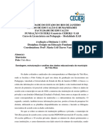 AD1 - Estágio Educação Fundamental - Nota 10