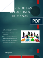 Teoria de Las Relaciones Humanas