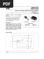 High Voltage Ignition Coil Driver Power I.C.: VB921ZVFI VB921ZVSP