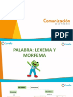 Palabra - Lexema y Morfema