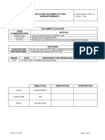 P-PIL-01 Maîtrise Des Documents Et Des Enregistrements