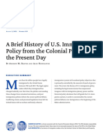 A Brief History of U.S. Immigration Policy From The Colonial Period To The Present Day