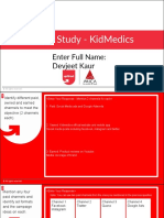 Case Study - Kidmedics: Enter Full Name: Devjeet Kaur