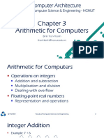 Computer Architecture: Arithmetic For Computers