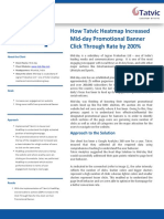 How Tatvic Heatmap Increased Mid-Day Promotional Banner Click Through Rate by 200%