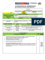 Plan de Actividades de Aprendizaje 03 CCSS - 1ro Cdef