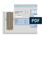 Calculo de Estaca Broca