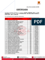 Certificado Capacitacion Uso y Manejo Correcto Del Extintor - Kuntur Comercial