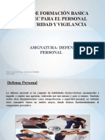 Curso Basico SUCAMEC Defensa Personal 2019 - 2021