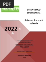 Eje 3 Diagnostico Empresarial Balance Score Card