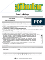 2010 - UEM Vestibular de Inverno - Biologia - Prova 3