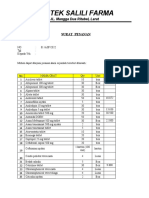 SURAT PESANAN OBAT Harli Labobar