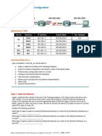 Lab 1: Basic Router Configuration: Topology Diagram