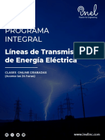 Programa Avanzado en Líneas de Transmisión de Energía Eléctrica