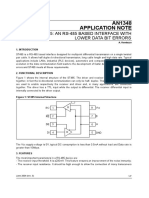 AN1348 Application Note: St485: An Rs-485 Based Interface With Lower Data Bit Errors